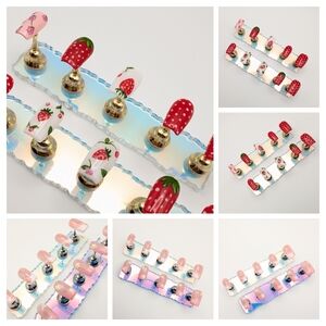 Reserved 2 Custom Hand painted Sets For Amanda Short Square